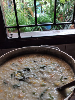Foto resep Bubur manado dengan labu kuning