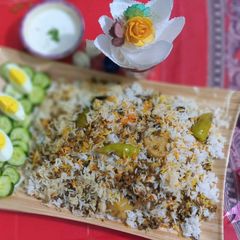 A picture of Masar Biryani.