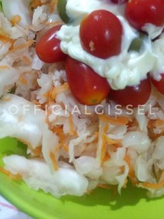 Una foto de Chucrut de zanahoria y repollo