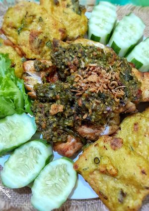 Foto resep Ayam Penyet Sambal Kecombrang