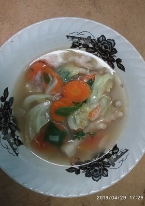 Foto resep Sop Wortel Ceker