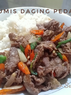 Foto resep Tumis Daging Pedas
