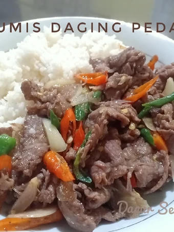 Cara Mudah Membikin Resep Tumis Daging Pedas yang Lezat Anti Ribet, Bikin Ngiler