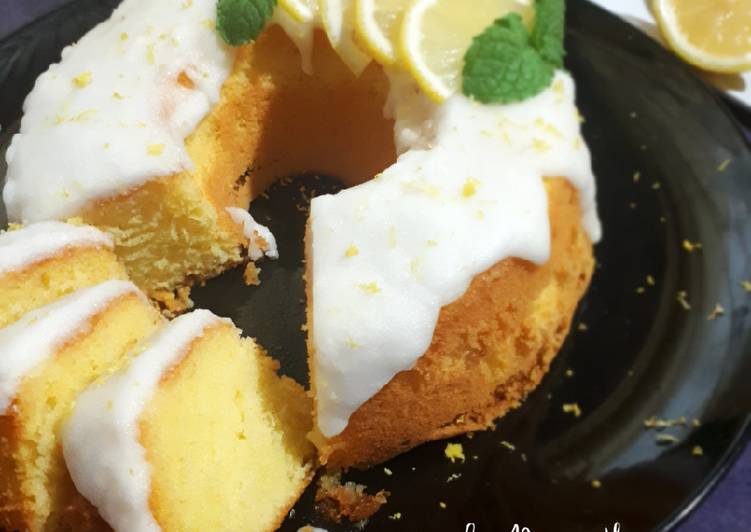 Cara Gampang Membuat Lemon Butter Cake with Lemon Glazing ala Tintin Rayner, Lezat Sekali