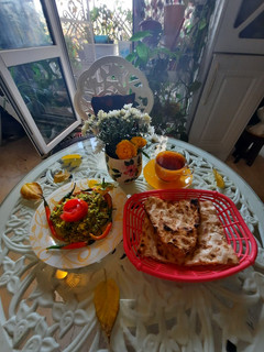 عکسی از دستور پنیر واویج گیلانی (پنیر برشته)