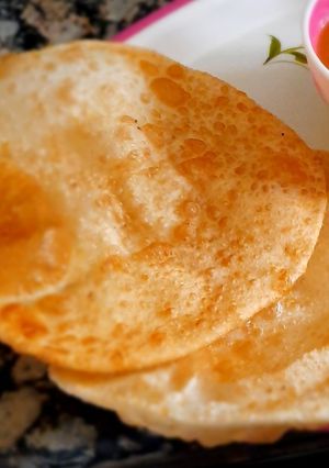 A picture of Maida Ke Bhature.
