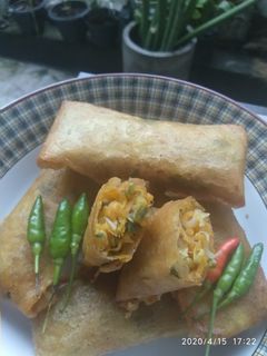 Foto resep Lumpia Kriuk Isi Sayur