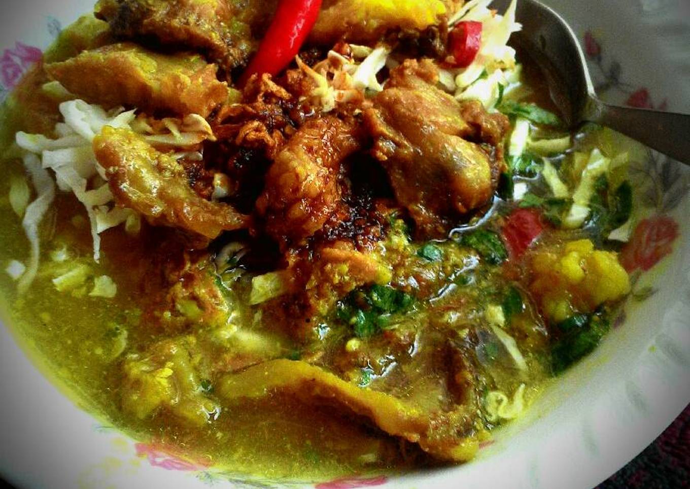 Soto daging koyor