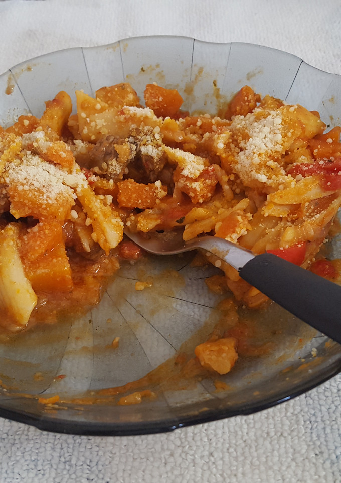 Una foto de Guiso de fideos rápido
