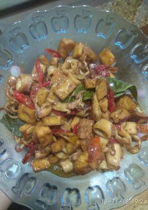Foto resep Tahu cumi saus tiram