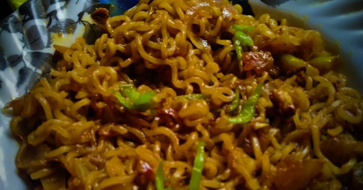 Butter garlic maggi Recipe by Safiya khan Cookpad