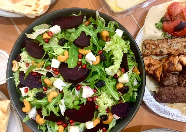 Beets and Gorgonzola Salad