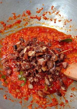 Foto resep Sambel cumi asin