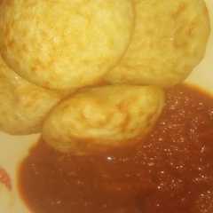 A picture of Semolina masa.
