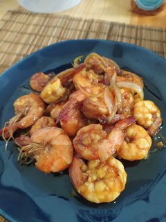 Foto resep Udang Saus Inggris