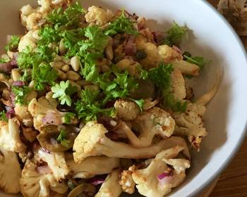 Ultimate, Prepare Calabrian Roasted Cauliflower Salad With Capers  Olives Delicious and Healthy