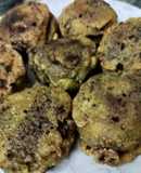 Leftover palak paneer kofta cutlets