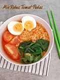 Mie Rebus Tomat Pedas
