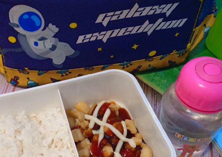 Bekal Sekolah Very Fast. Chicken Teriyaki