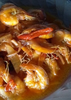 Foto resep Udang asam manis