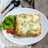 Cheese and beef bread pudding