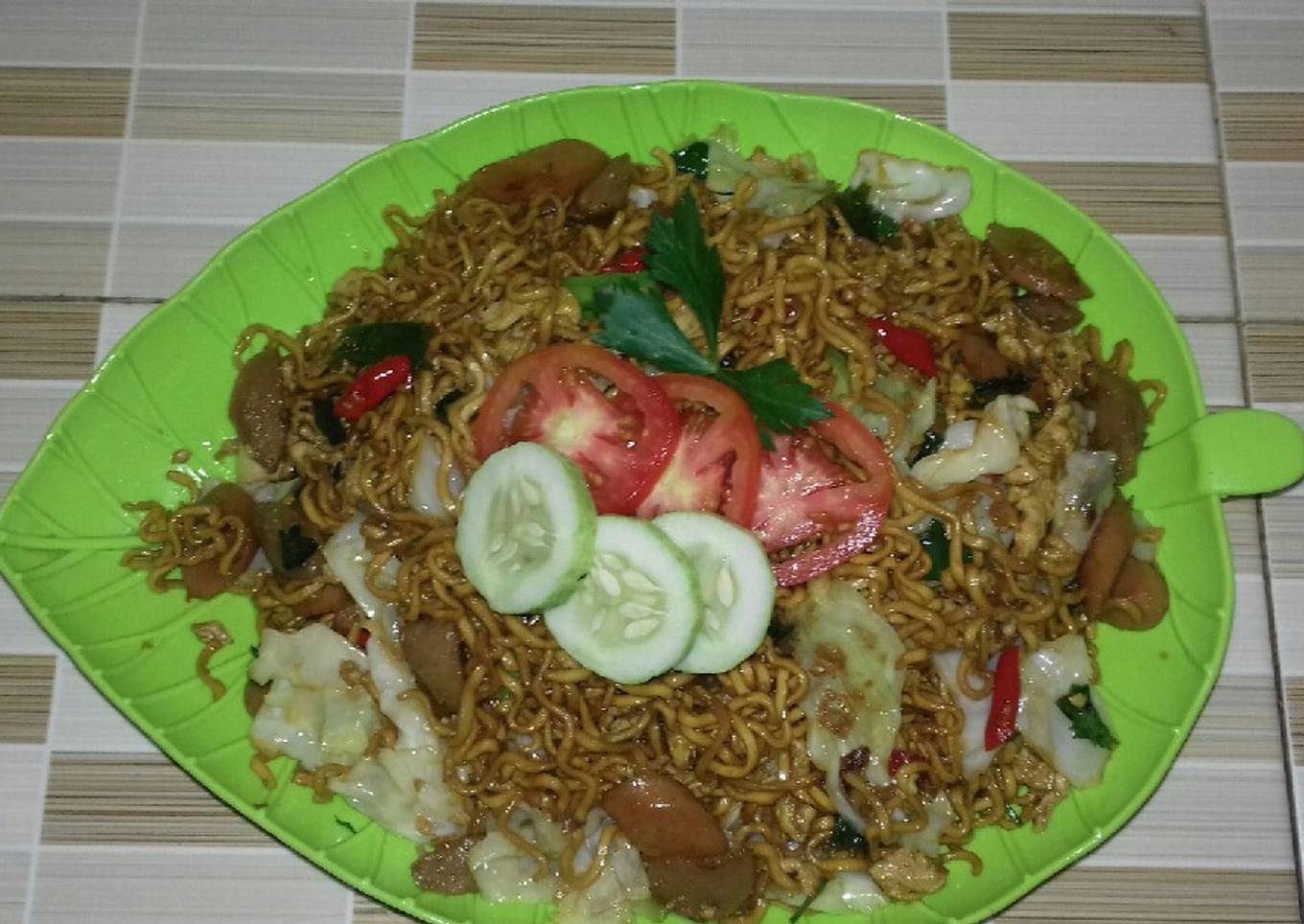 Mie goreng special pedas manis