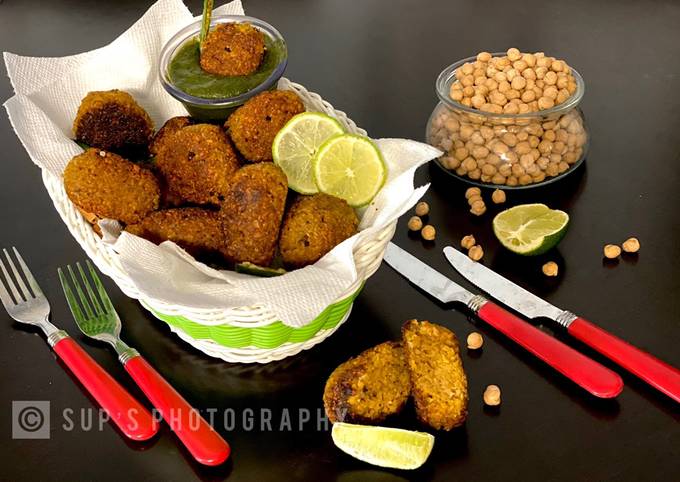 Steps to Make Super Quick Homemade Falafel