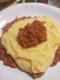 La mia polenta al ragù
