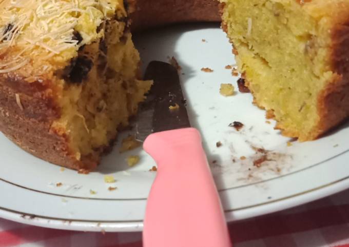 Resep Bolu pisang keju coklat with cinamon oleh Yati Rzh Resep Bolu pisang keju coklat with cinamon oleh Yati Rzh