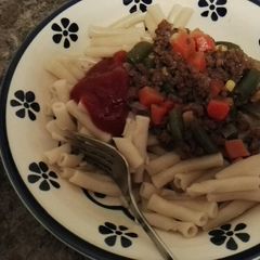 A picture of Mummy dearest quick meal.