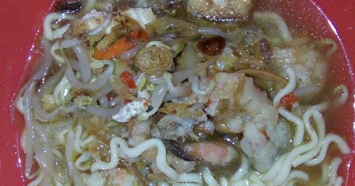 Resep Lontong Mie Madura Oleh Nurul Soleha Cookpad