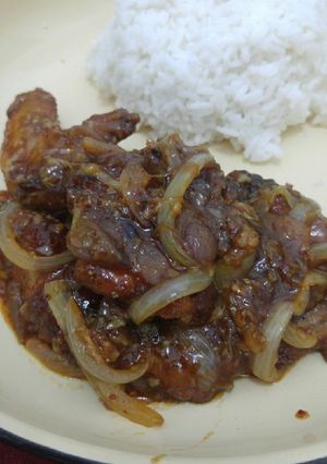 Foto resep Sayap saos mentega