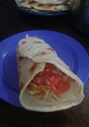 Una foto de Tacos de pollo🌮