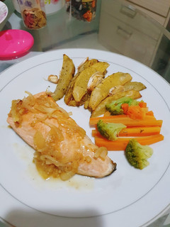 Foto resep 17. Pan Seared Salmon (Perfect Salmon Steak)