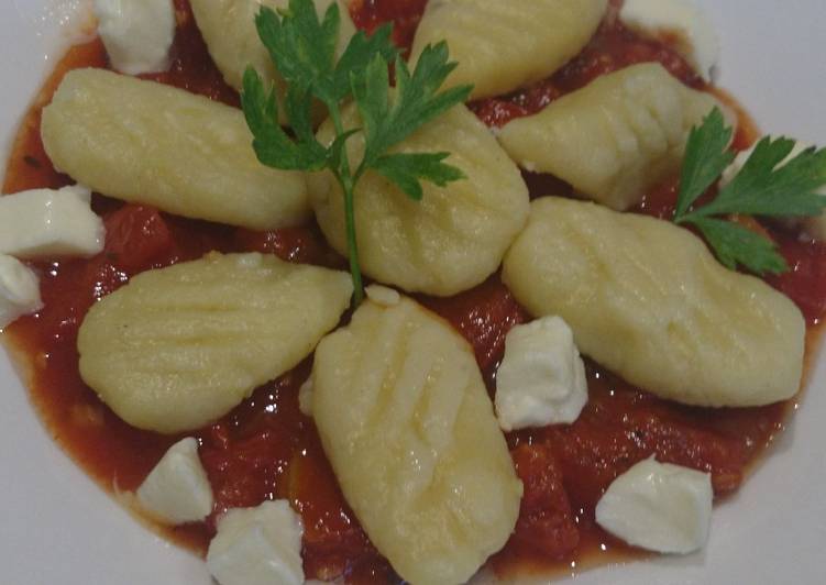 Recette Des Gnocchi sauce tomate