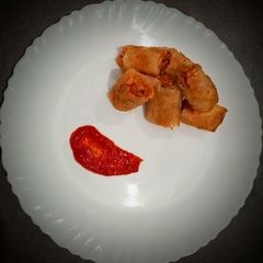A picture of Veg spring roll.