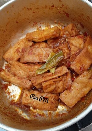 Foto resep Tahu jontor balado