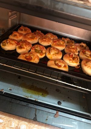صورة لوصفة بيتزا قطنيه