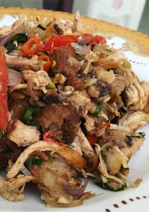 Foto resep Ayam Suwir Sambal Matah