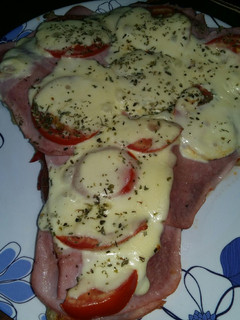 Una foto de Matambrito a la pizza súper tiernizado