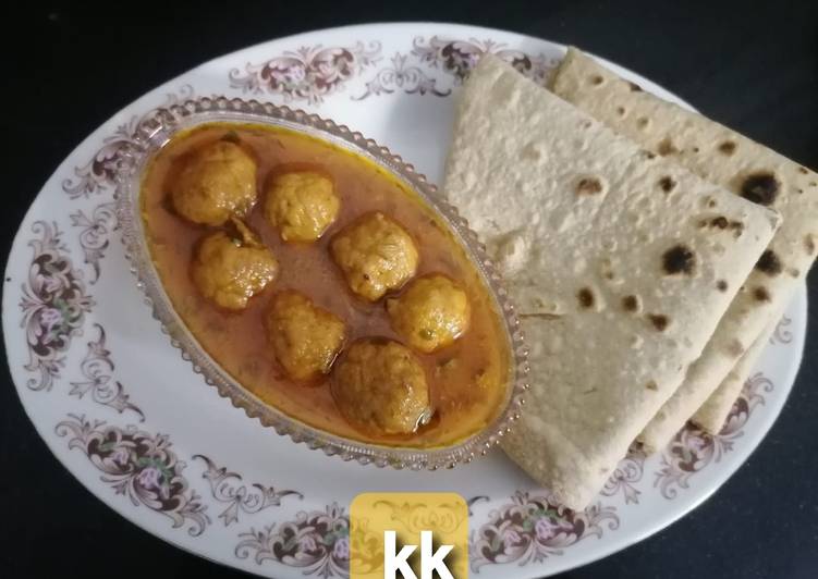 Easiest Way to Prepare Super Quick Homemade Chicken Kofta Curry