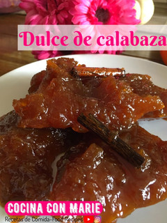 Una foto de Dulce de calabaza o calabaza en tacha