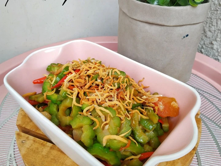 Cara Mudah Menyiapkan Resep Tumis Pare Ikan Teri yang Enak Banget Anti Ribet, Sempurna