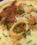 Cazuela de mariscos