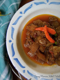 Foto resep Oseng Mercon Kikil Tetelan