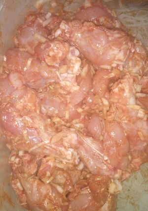 A picture of Chicken marinate.