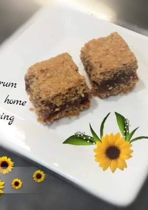 A picture of 🍫🌴🌰🌴Date Oatmeal and Nut Bar🌴🌰🌴🍫.