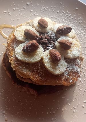 Una foto de Exquisitos panqueques para el desayuno 🥣🥰