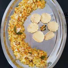 A picture of Carrot rice.