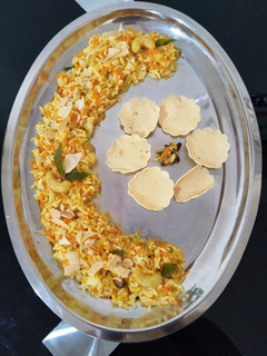A picture of Carrot rice.